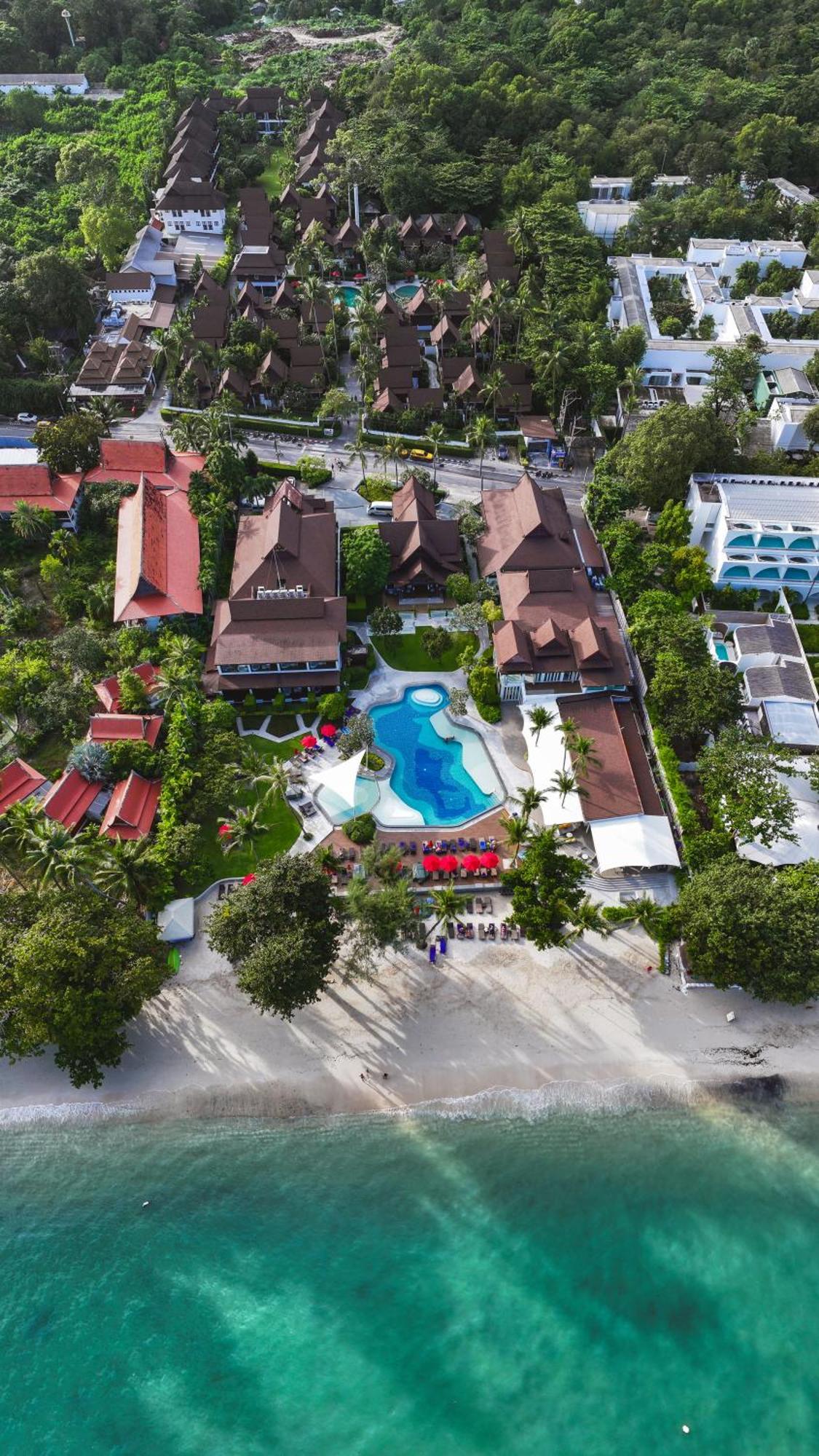 Hotel Amari Koh Samui Chaweng  Esterno foto Aerial view of the hotel